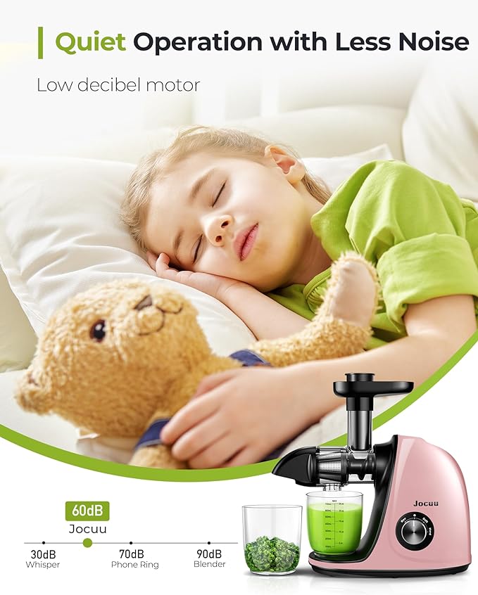 Jocuu Slow Juicer Light Blue