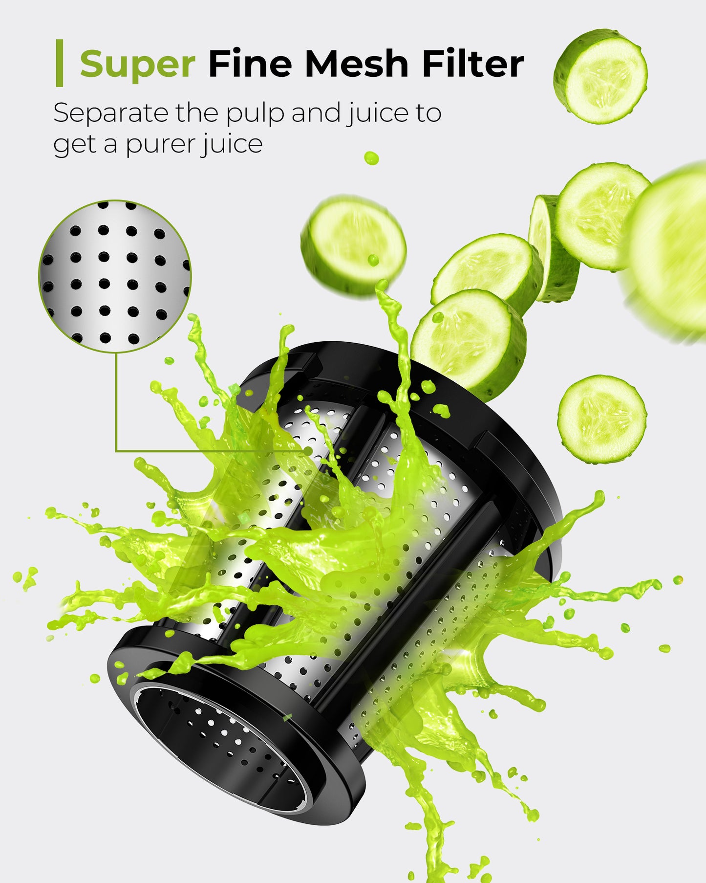 Jocuu Slow Juicer Light Green