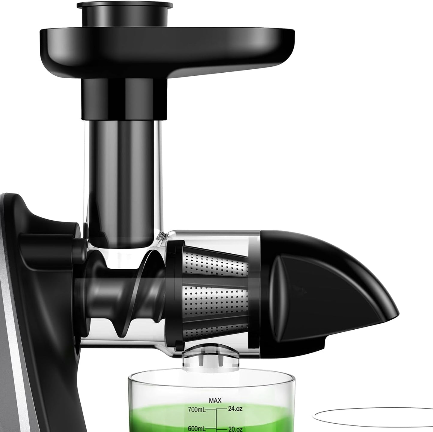JOCUU ZM1503 Juicer Attachment Kit - Upgrade Aged Juicer to New One with Body, Auger, Filter, Chute & Cup,Compatible with JOCUU AMZCHEF Slow Juicer